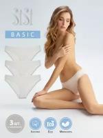 Трусы женские Б_SISI SI5405 Slip Avorio 50/XL комплект 3шт