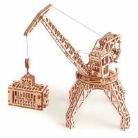 Механический 3D-пазл из дерева Wood Trick Кран (1234-5)