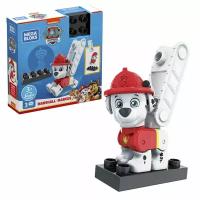 Paw Patrol Фигурка конструктор Mega Bloks, Щенячий патруль, Щенок спасатель Маршалл 