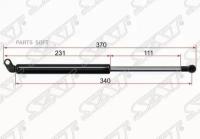 ST51248222913 SAT Амортизатор крышки багажника BMW 5 E39 95-03