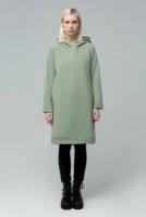 Магазин Толстовок - Платье-худи из футера Фисташковое -Dress Hoodie Pistachio, XL-46-48-Woman-(Женский)