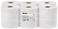 Бумага туалетная Veiro Professional Comfort T201, однослойная, 12 рулонов по 200 м