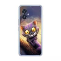 Силиконовый чехол на Honor 100 / Хонор 100 Cheshire Cat