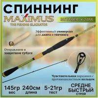 Спиннинг Maximus BUTCHER-X 24ML 2.40м 5-21гр