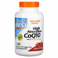Doctor' s Best, High Absorption CoQ10 with BioPerine, 400 mg, 180 Veggie Caps