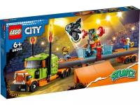 Конструктор LEGO City Stuntz 60294 Грузовик для шоу каскадёров, 420 дет