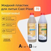 Жидкий литьевой пластик Cast Plast (2 кг)