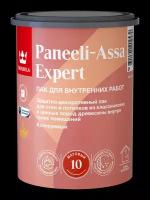 Лак защитно-декоративный интерьерный для древесины Tikkurila Paneeli-Assa Expert (0,9л) матовый 10