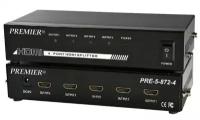 Разветвитель HDMI Premier 5-872-4 сплиттер 1 вход на 4 выхода