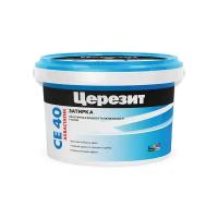 Затирка Ceresit СЕ 40 Aquastatic, 2 кг, графит 16