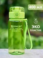 Бутылка для воды POWCAN - green 400 мл. глянцевая