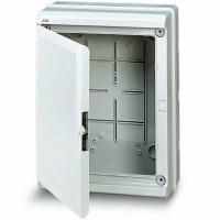 ABB LUC 12 774 EUROPA IP65 бокс настенный 275х370х140мм ШхВхГ непрозр. дверь серый