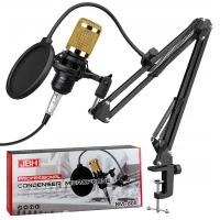 Микрофонный комплект JBH BM-800 | черный с золотистым