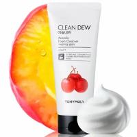 Tony Moly Пенка для умывания с экстрактом ацеролы Clean Dew Acerola Foam Cleanser, 180 мл