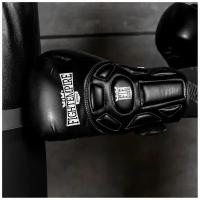 Перчатки боксёрские FIGHT EMPIRE, PREMIUM, 8 унций, цвет черный