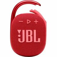 Портативная акустика JBL Clip 4, 5 Вт, красный