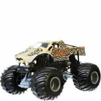 Машинка внедорожник 18 см Внезапно атакующий леопард Monster Jam Hot Wheels