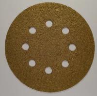 Шлифовальные круги BRUSHTEX на липучке SANDPAPER диаметром 12,5 см с зернистостью 240
