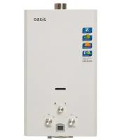 Проточный газовый водонагреватель Oasis 20 TUR, белый