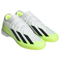 Кроссовки ADIDAS Цвет: белый/черный/светло-зеленый Размер: 8