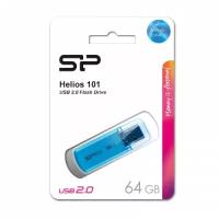 Флеш-накопитель USB 64GB Silicon Power Helios 101 голубой