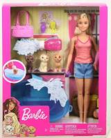 Кукла Barbie Купание щенков, 30 см, GDJ37
