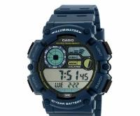 Наручные часы CASIO Collection Men WS-1500H-2A, синий, черный