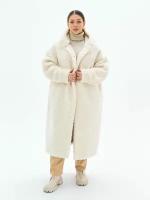 Пальто ALEF, размер 46, белый