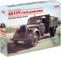 Сборная модель автомобиля ICM Германский грузовой автомобиль G917T, обр. 1939 г. (1/35) 35413