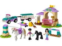 Конструктор LEGO Friends 41441 Тренировка лошади и прицеп для перевозки