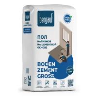 Выравниватель для пола bergauf boden zement gross 25кг, арт. bodenzementg25