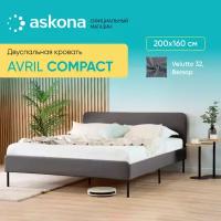 Кровать Askona (Аскона) Avril Compact (Аврил компакт) 160x200 Тк. Velutto 32