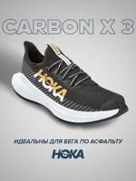 Кроссовки HOKA, полнота D, размер US12D/UK11.5/EU46 2/3/JPN30, белый, черный