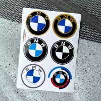 Набор наклеек логотип BMW