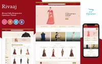 Шаблон OpenCart Rivaaj - Wedding Responsive