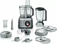 Кухонный комбайн Bosch MultiTalent 8, MC812M865, 1250 Вт, черный/серебристый