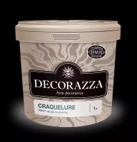 Decorazza бесцветное декоративное покрытие (эффект трещин) Craquelure, 1 л