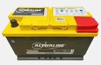 Аккумулятор автомобильный ALPHALINE AGM 80 L4 80 Ач о. п. 800 А 315х175х190