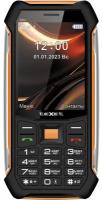 Сотовый телефон Texet TM-D412 черный-оранжевый