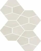 Мозаика керамогранитная 31,1x38,2 Italon континуум полар мозайка призм +38437