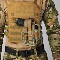 Тактическая кобура для пистолета с креплением Molle