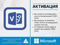 Microsoft Visio 2019 Pro электронный ключ, мультиязычный, количество пользователей/устройств: 1 ус, бессрочная