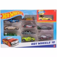 Набор машинок Mattel Hot Wheels Подарочный 10 машинок №29