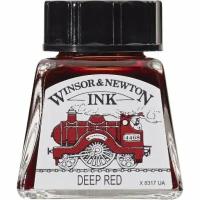 Winsor&Newton Тушь, насыщенно-красный 14мл