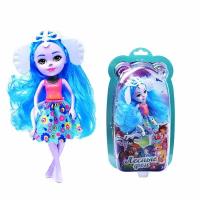Кукла Лесные феи с голубыми волосами