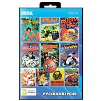 Картридж Игра Sega 25в1 Игровой картридж для приставки 16 бит 25в1 № 4 BS-25001