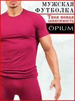 Футболка Opium, размер L, розовый