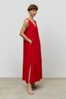 Платье BAON Платье свободного кроя с разрезами без рукавов Baon B4523042, размер: L, красный
