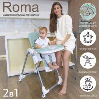 Стульчик для кормления Sweet Baby Roma, цвет Turquise