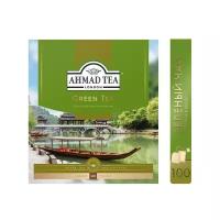 Чай зеленый Ahmad tea в пакетиках, 100 пак